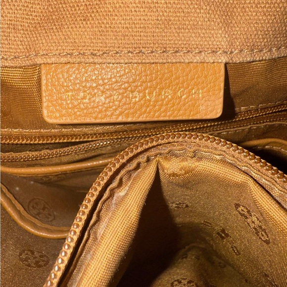 Tory Burch Brown Leather Tote - Picture 6 of 6